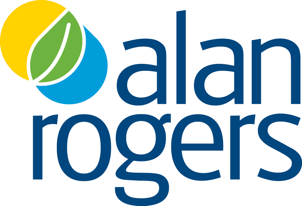 alan rogers logo flat