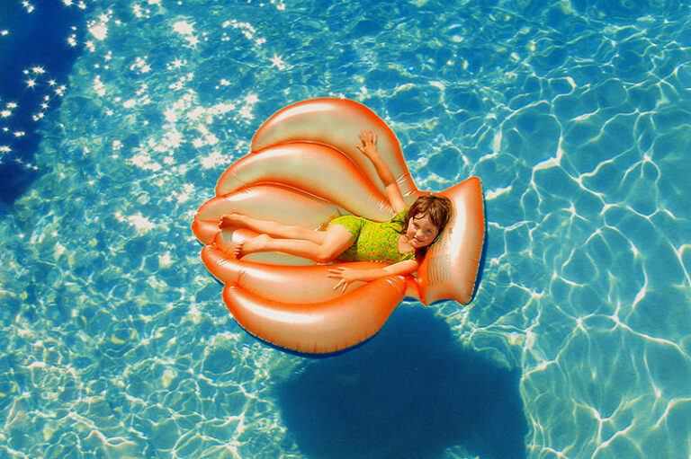 piscine chauffée camping la clairière