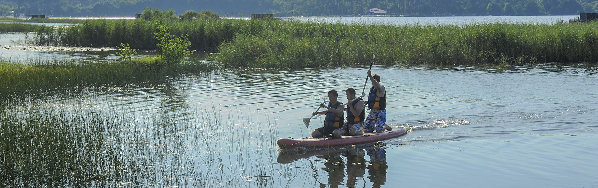 camping lac landes