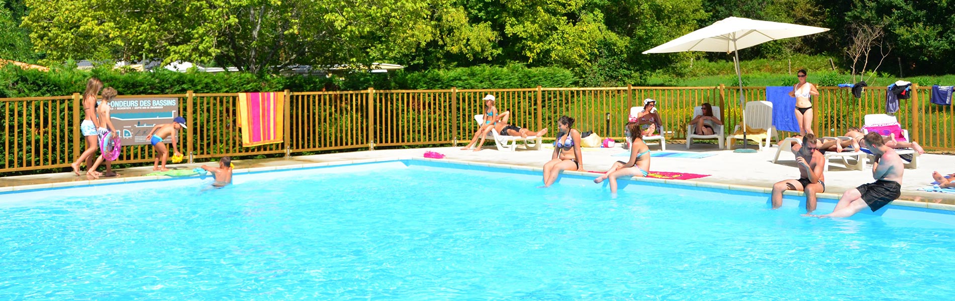 camping piscine landes 